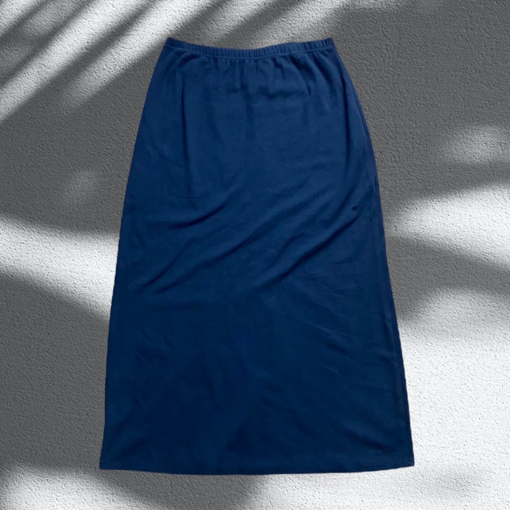 RARE Patagonia Organic Cotton Black Maxi Skirt